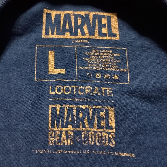 FANTASTIC FOUR T-SHIRT - Large // Marvel Comics Funny Tee Shirt Yancy Street BBQ - Picture 7 of 7